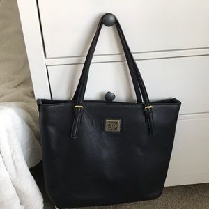 Anne Klein Tote in Black